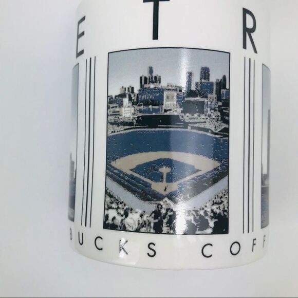 Starbucks vintage 2003 Detroit City Scenes Series 16 oz. Mug - Picture 4 of 13